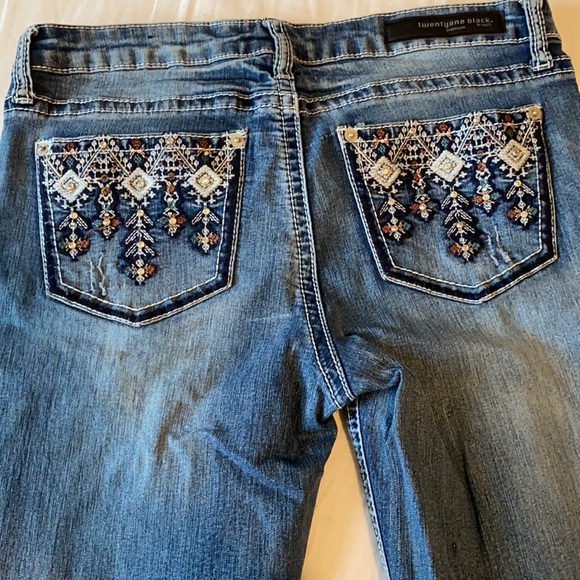 Juniors mid rise bootcut jeans - Picture 9 of 10